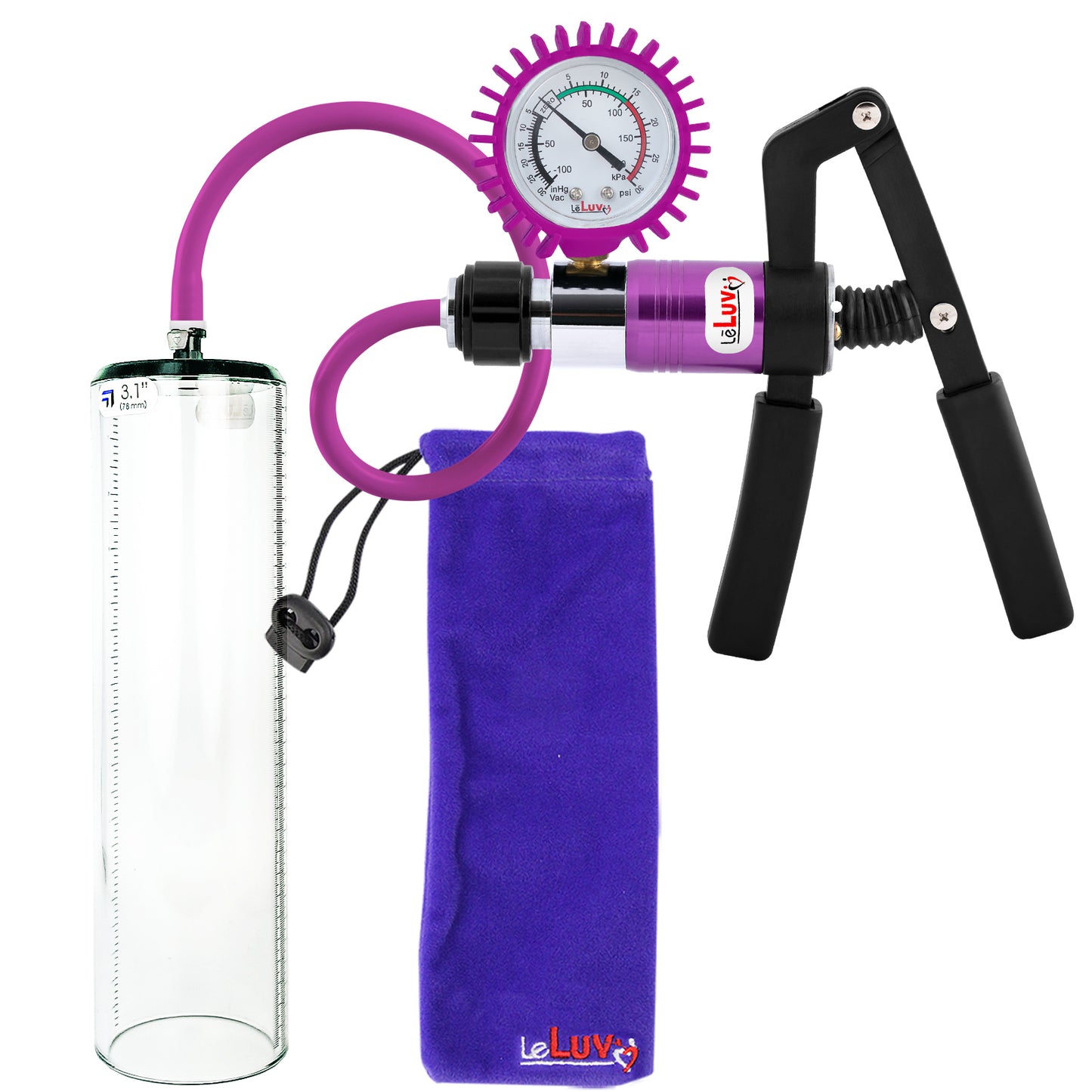 Purple + Protected Gauge / 12" x 3.1"