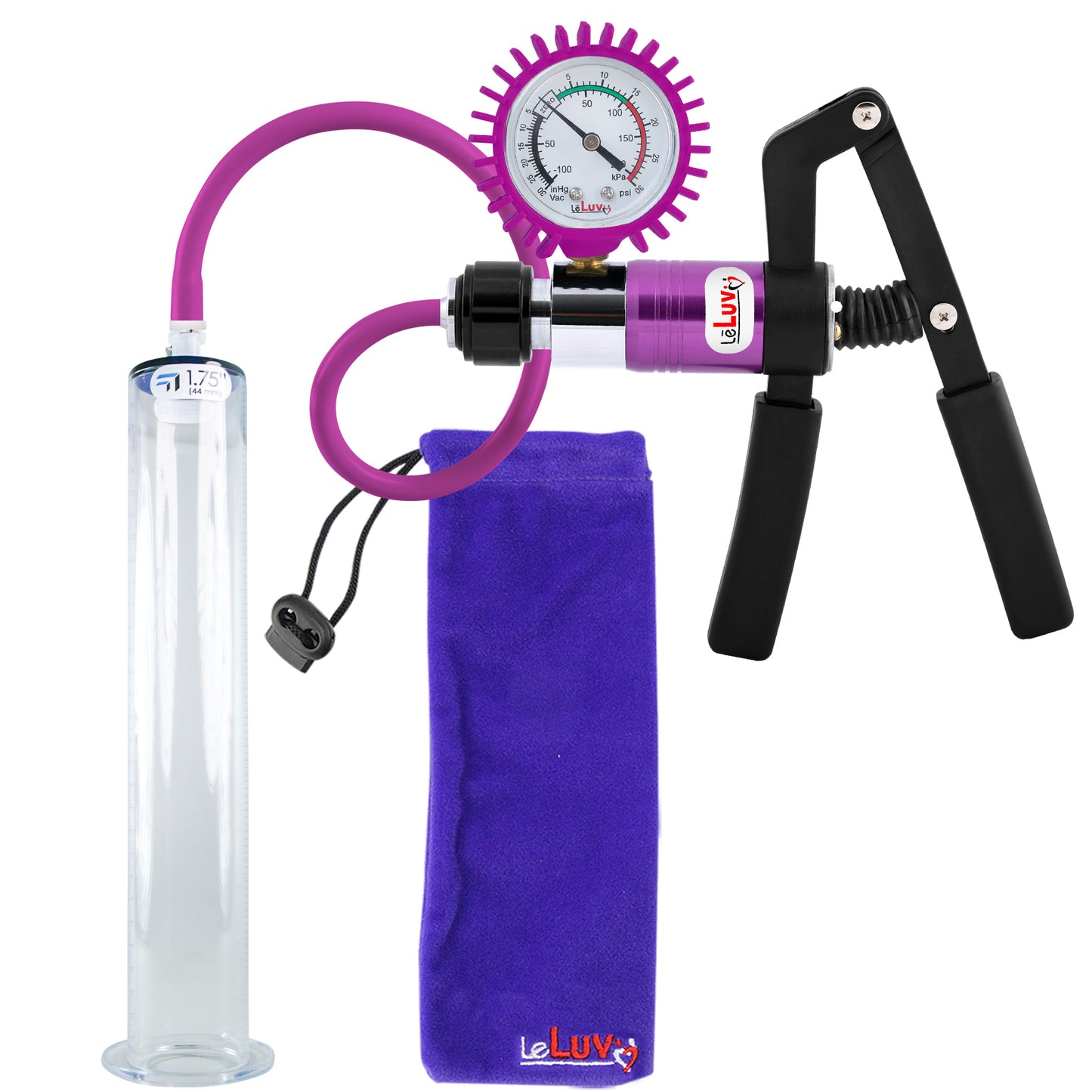Purple + Protected Gauge / 12" x 1.75"