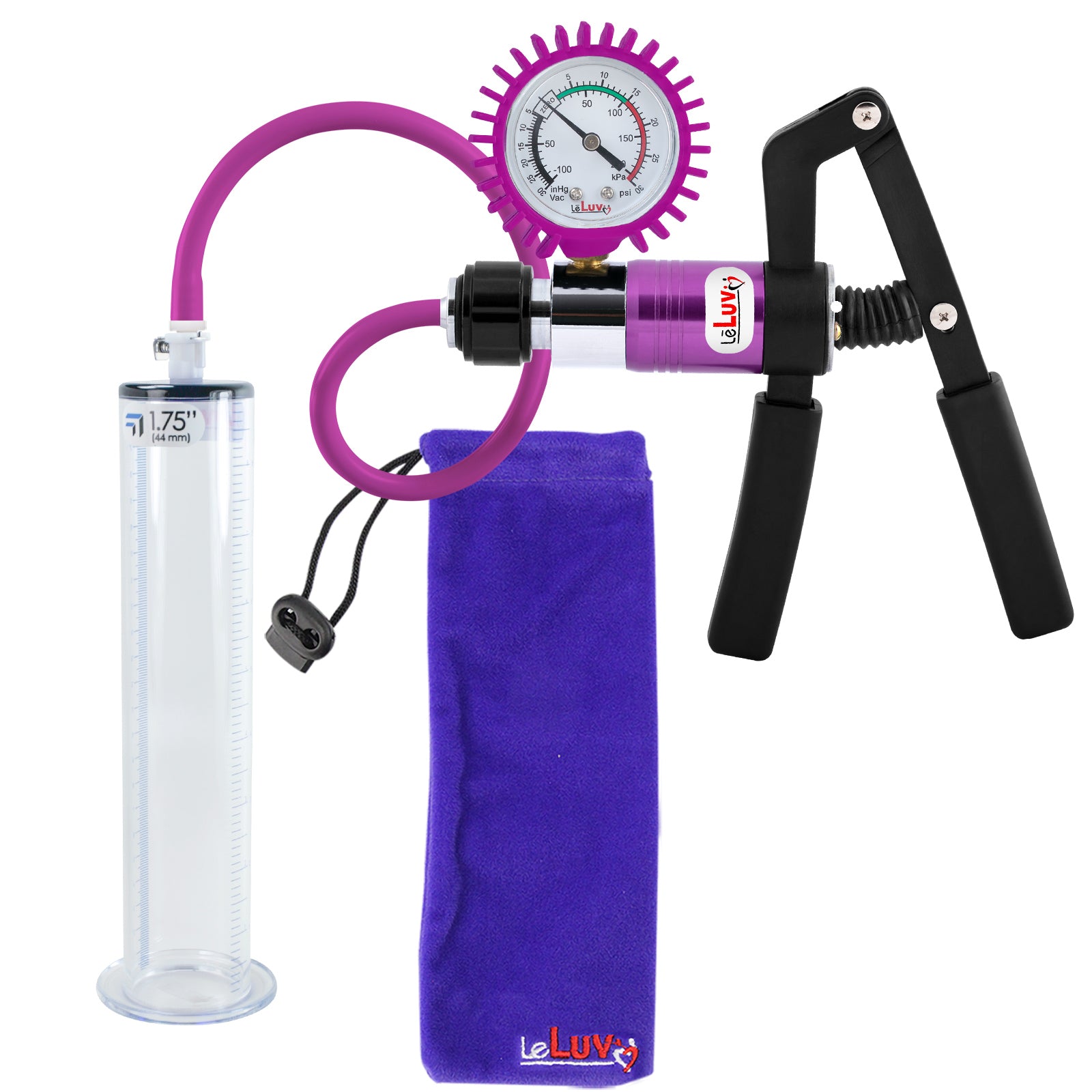 Purple + Protected Gauge / 9" x 1.75"