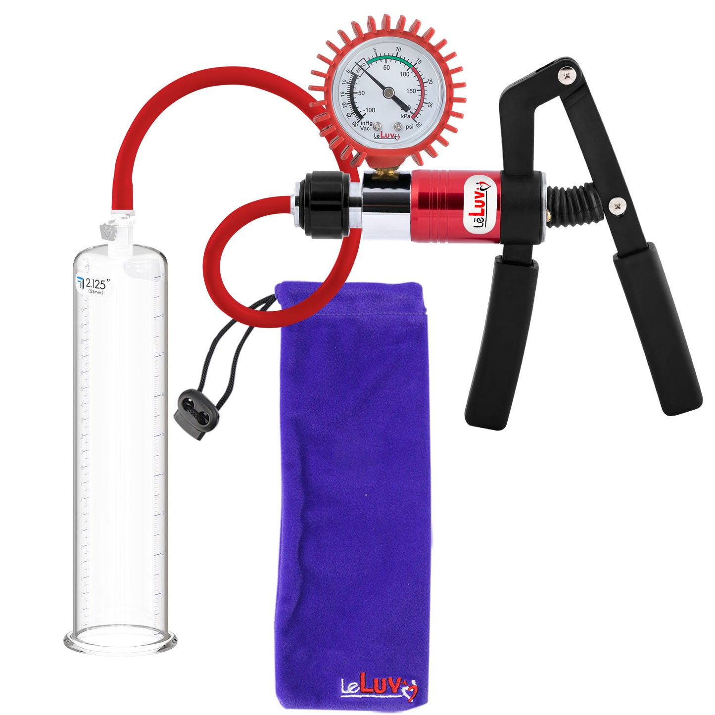 Red + Protected Gauge / 9" x 2.125"