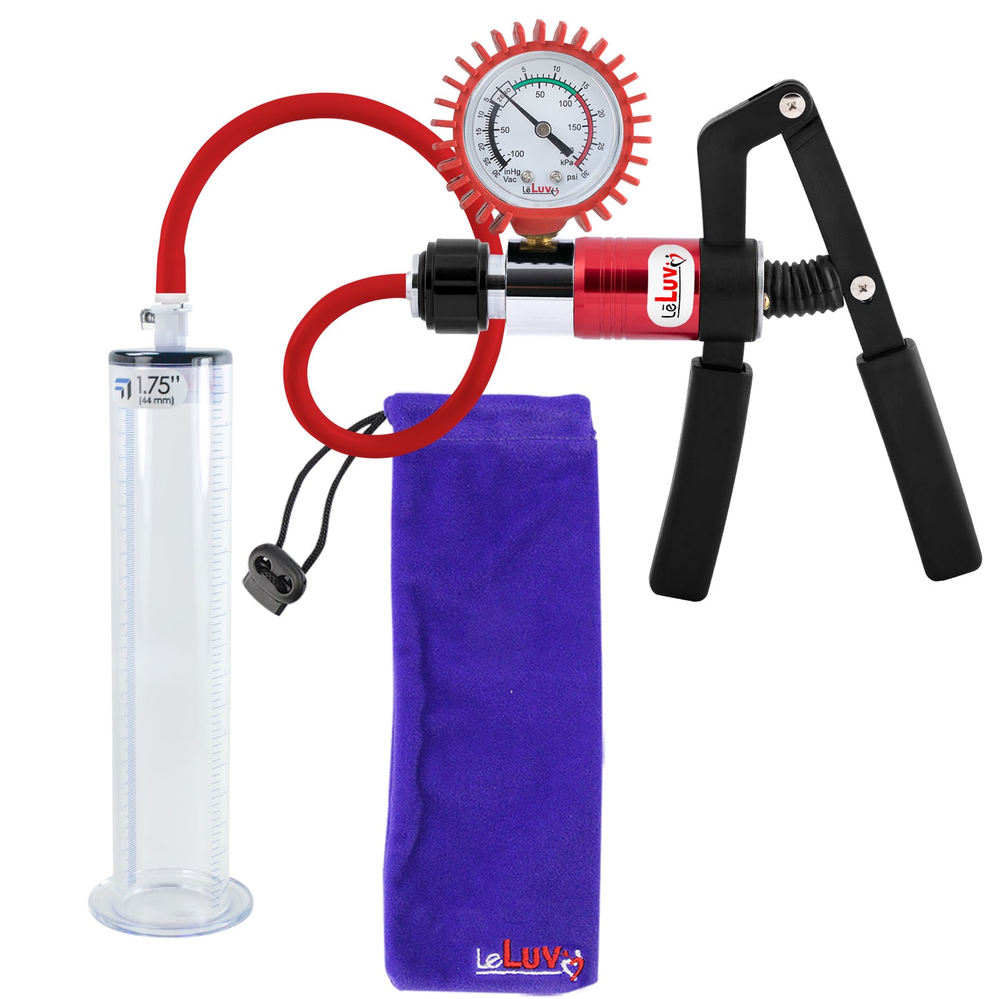 Red + Protected Gauge / 9" x 1.75"