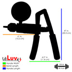LeLuv Primo Pro+ Pump Handles | Powerful Vacuum/Pressure Modes | 60mm Gauge