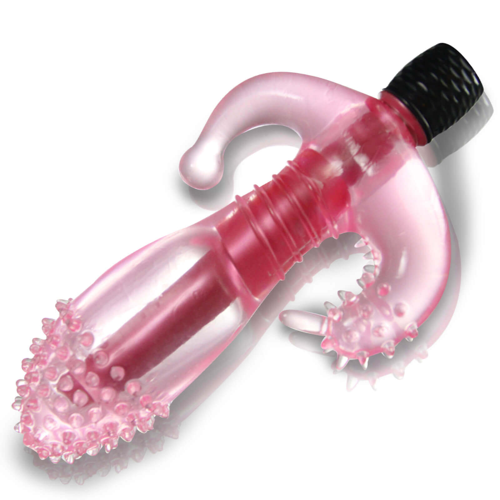 LeLuv Pink Prostate Stimulation Probe Super Soft Anal Vibrator Sleeve Mens Health