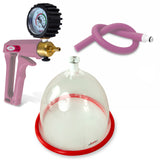 LeLuv MAXI Purple + Gauge & Cover Breast Pumping Kit Slippery Purple Hose SINGLE Large Cup