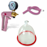 LeLuv MAXI Purple + Gauge Breast Pumping Kit Slippery Purple Hose SINGLE Medium Cup