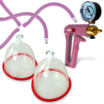 LeLuv MAXI Purple + Gauge Breast Pumping Kit Slippery Purple Hose Medium Cups