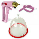 LeLuv MAXI Purple Breast Pumping Kit Slippery Purple Hose SINGLE Large Cup