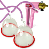 LeLuv MAXI Purple Breast Pumping Kit Slippery Purple Hose Large Cups