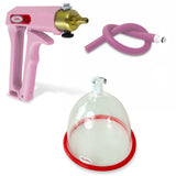 LeLuv MAXI Purple Breast Pumping Kit Slippery Purple Hose SINGLE Medium Cup