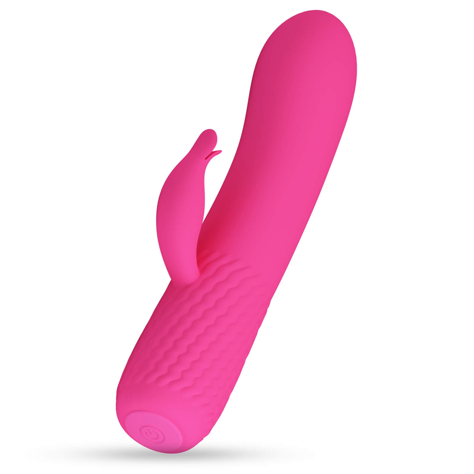 Rabbit Vibrator Flexible 12 Mode USB Rechargable Pink