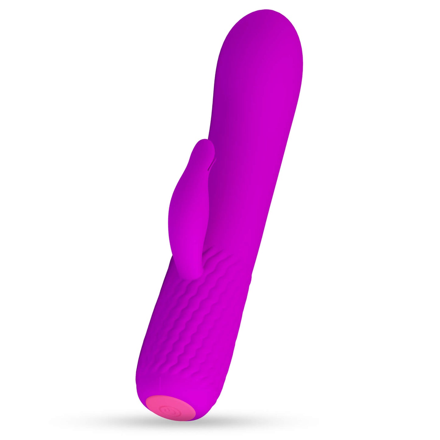 Rabbit Vibrator Flexible 12 Mode USB Rechargable Purple