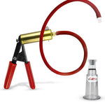LeLuv ULTIMA Red Clitoris Pump Slippery Red Hose - Large