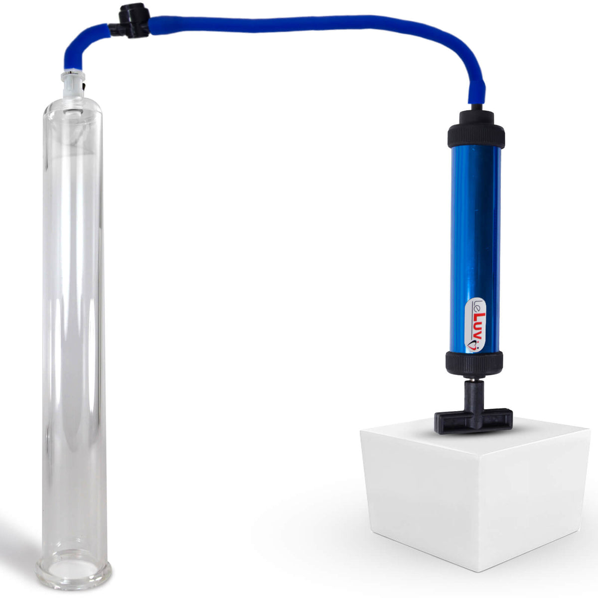 AERO Blue Pump Kit 12" x 1.35" Acrylic Cylinder
