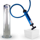 AERO Blue Penis Pump 12" Length x 2.50" Diameter WIDE Flange Cylinder