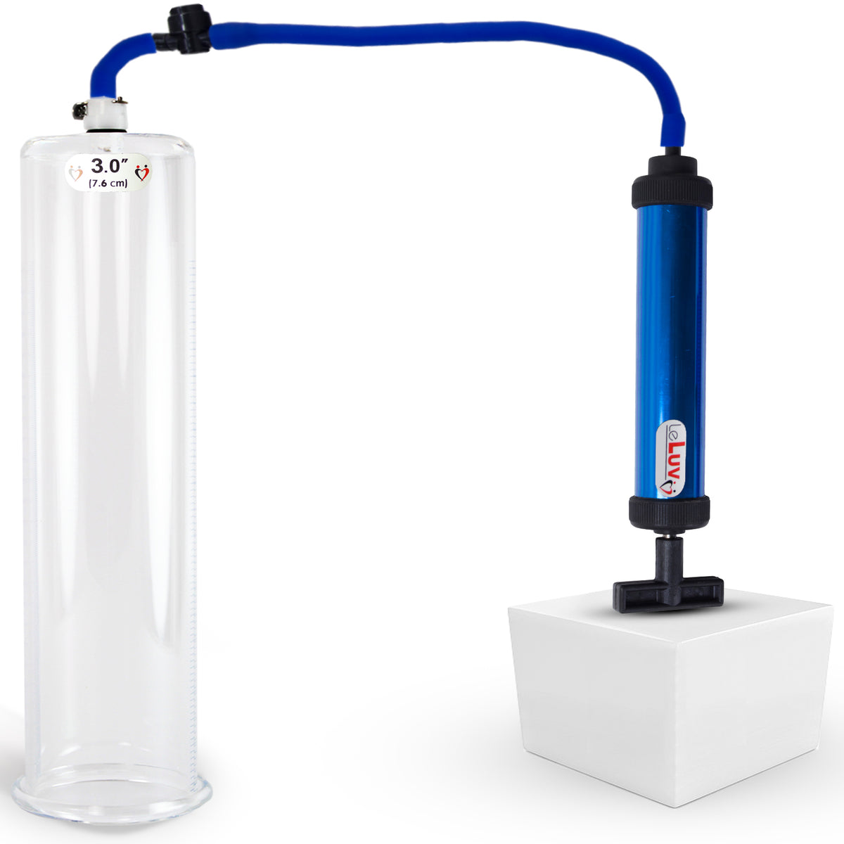AERO Blue Pump Kit 12" x 3.00" Acrylic Cylinder