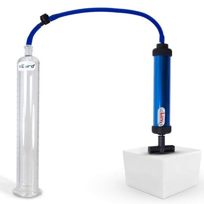 AERO Blue Pump Kit 9" x 1.35" Acrylic Cylinder