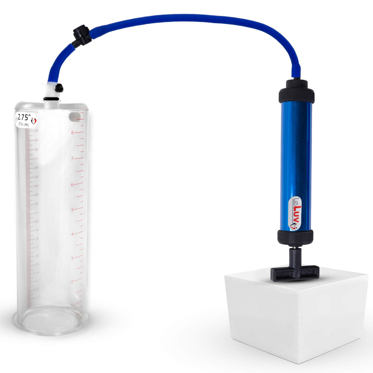 AERO Blue Pump Kit 9" x 2.75" Acrylic Cylinder