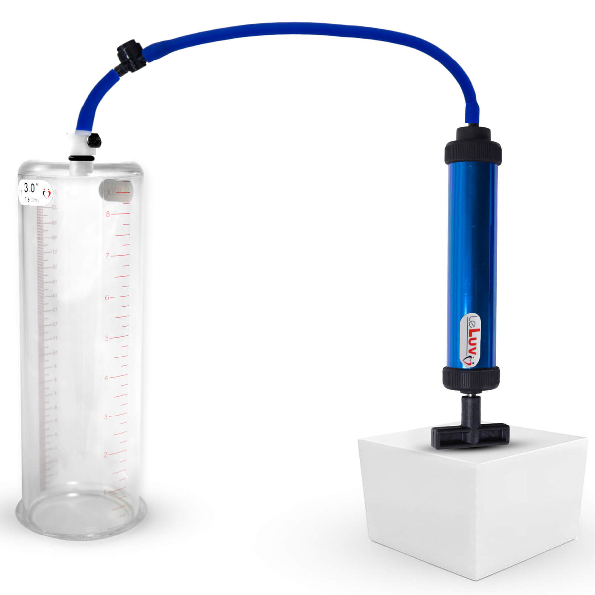 AERO Blue Pump Kit 9" x 3.00" Acrylic Cylinder