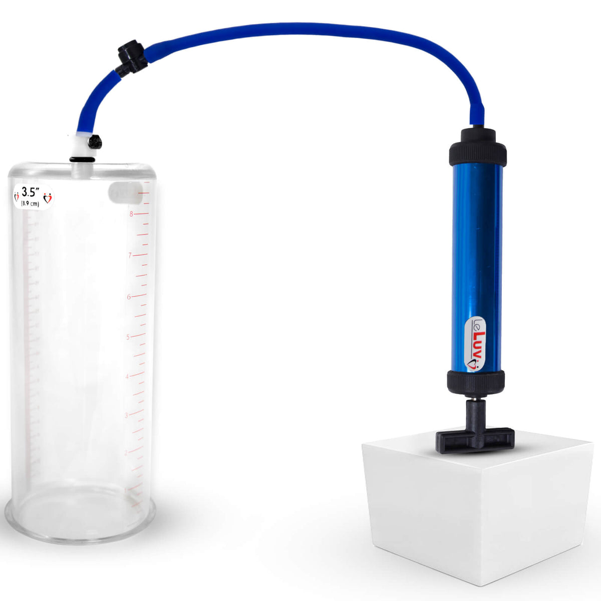 AERO Blue Pump Kit 9" x 3.50" Acrylic Cylinder