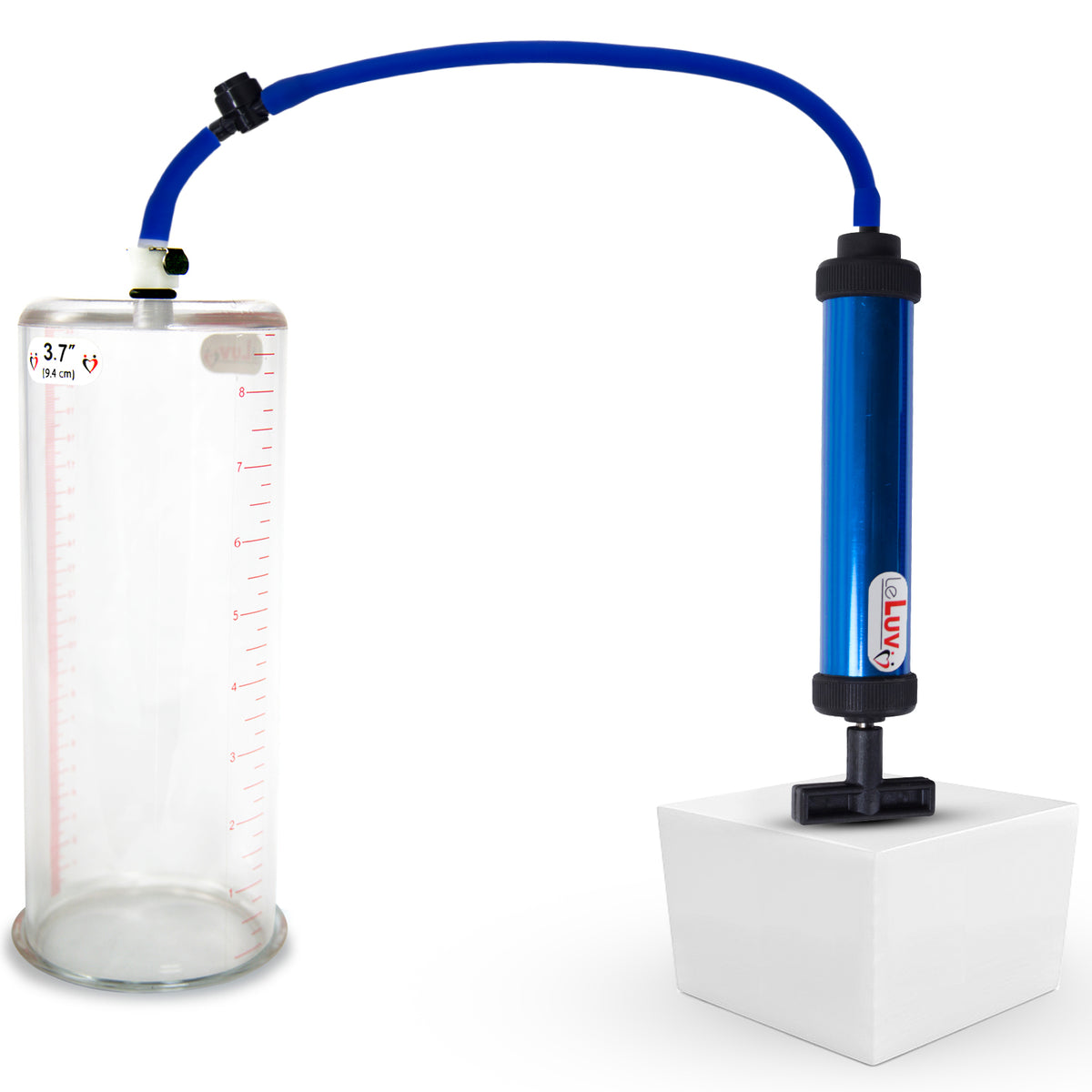 AERO Blue Pump Kit 9" x 3.70" Acrylic Cylinder