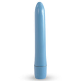 LeLuv 7" Classic Simple Vibrator Multi Speed Massager Sex Toy Vaginal Anal Dildo Probe Blue