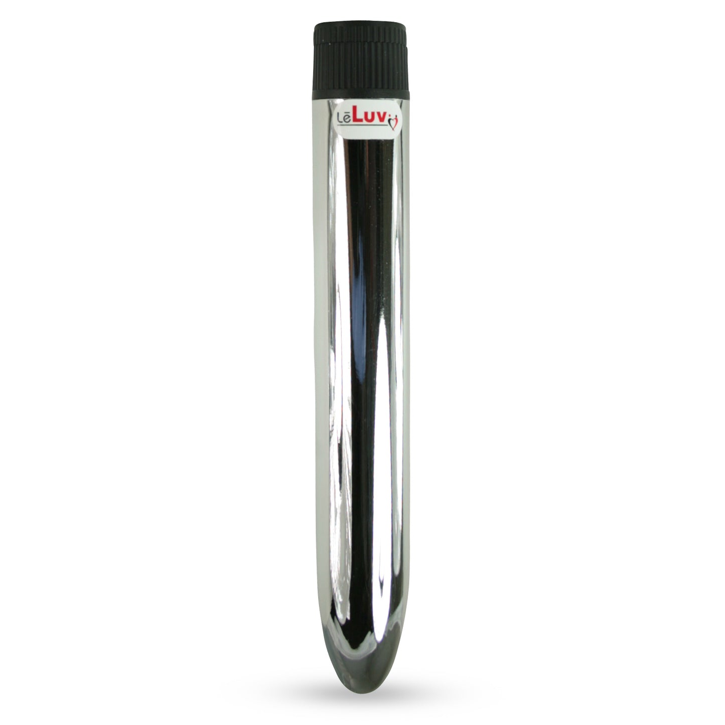 7" Classic Simple Vibrator Multi Speed Massager Silver