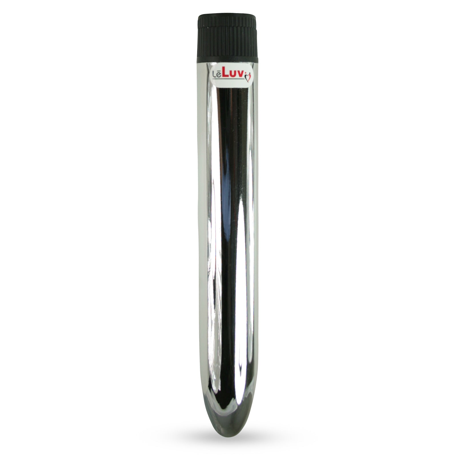 7" Classic Simple Vibrator Multi Speed Massager Silver