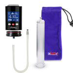 Smart LCD iPump Black Handheld Electric Penis Pump - 12" x 1.65" Cylinder