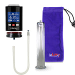 Smart LCD iPump Black Penis Pump 12" Length x 2.00" Diameter WIDE Flange Cylinder
