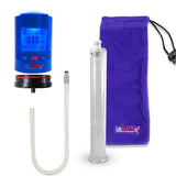 Smart LCD iPump Blue Handheld Electric Penis Pump - 12" x 1.50" Acrylic Cylinder