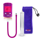 Smart LCD iPump Purple Handheld Electric Penis Pump 9" x 1.65" Cylinder