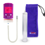 Smart LCD iPump Purple Handheld Electric Penis Pump - 12" x 1.65" Cylinder