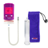 Smart LCD iPump Purple Handheld Electric Penis Pump 9" x 1.65" Cylinder