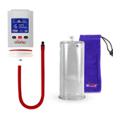 Smart LCD iPump White Handheld Electric Penis Pump 9" x 4.10" Cylinder