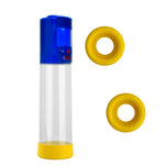 LeLuv® Smart LCD iPump® Penis Pump Kit with 3-Pack of Silicone Sleeves | 8 or 9 Inch Length