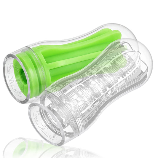 LeLuv® SOLO1 Manual Pocket Stroker – Controlled, Discreet Solo Experience