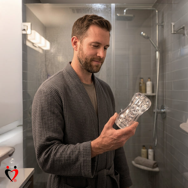 LeLuv® SOLO1 Manual Pocket Stroker – Controlled, Discreet Solo Experience