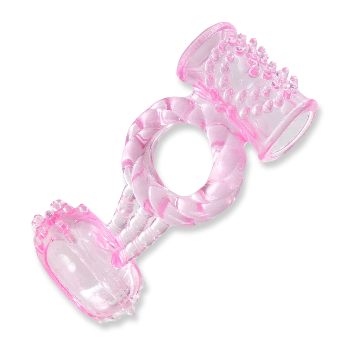 deep diver clitoral dual vibrating penis ring - ring ONLY
