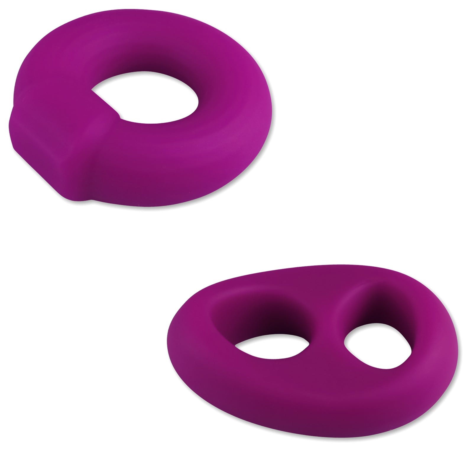 2 Pack Bullring & Teardrop - Purple