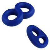 2 Pack Teardrop & Figure 8 - Blue
