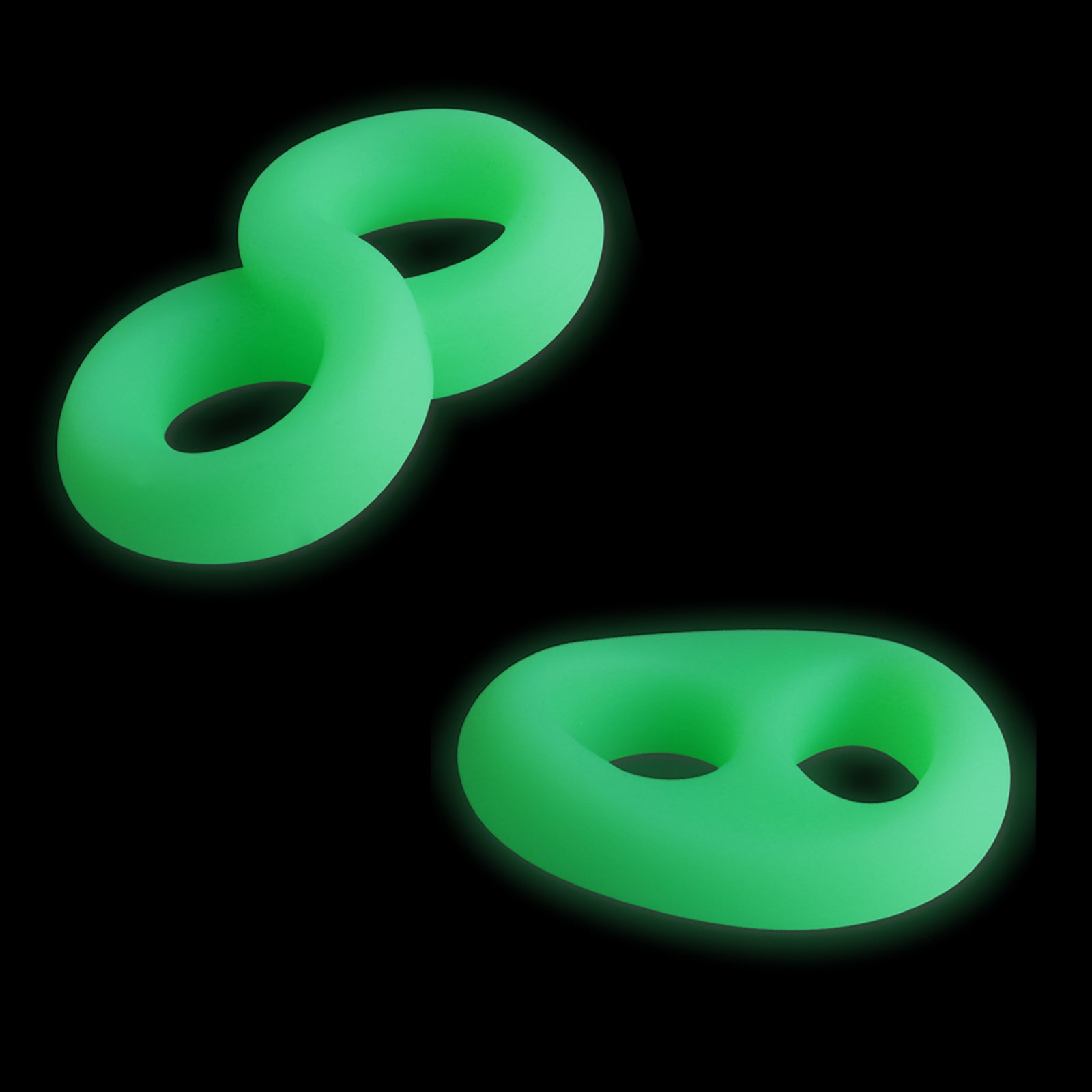 2 Pack Teardrop & Figure 8 - GID