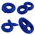 4 Pack Bullring, Teardrop, Figure 8 & Pencil - Blue