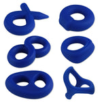 6 Pack (same color but one of each style) - Blue