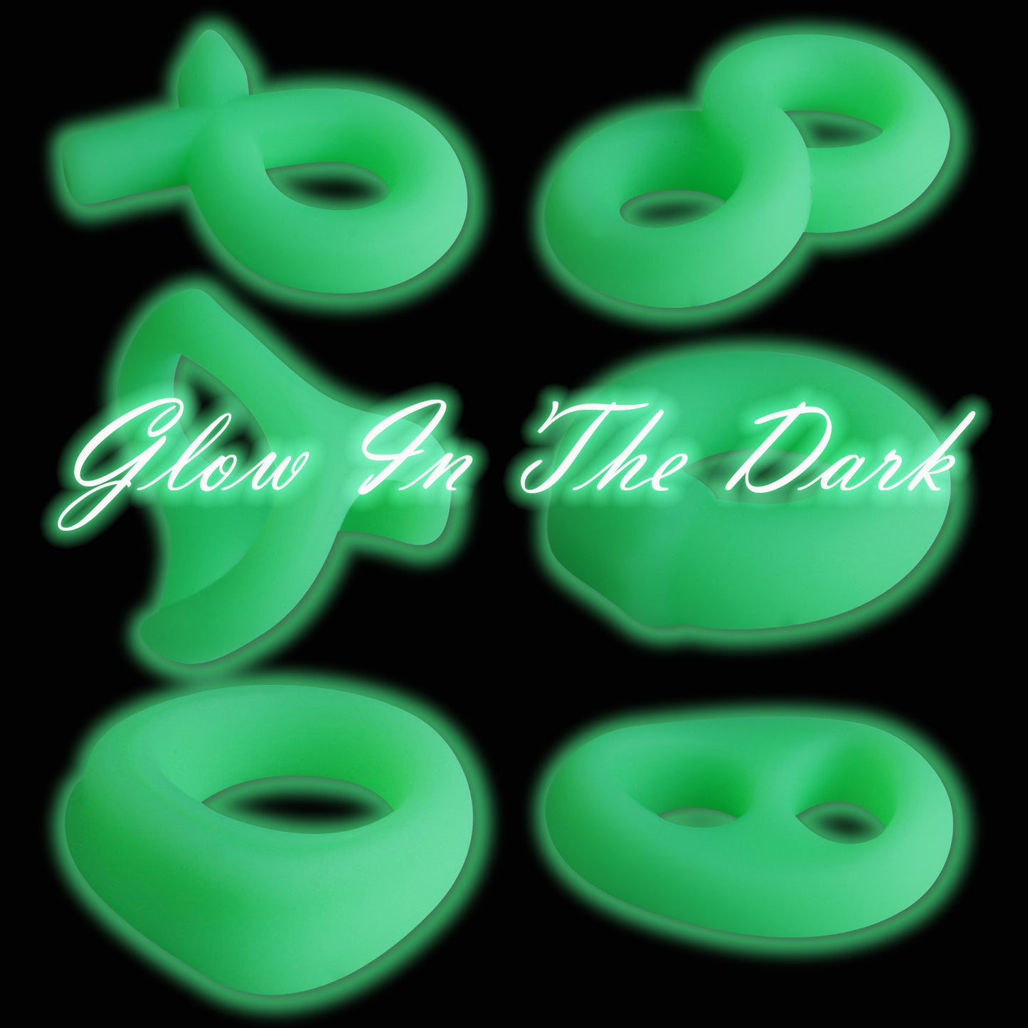 6 Pack (same color but one of each style) - GID