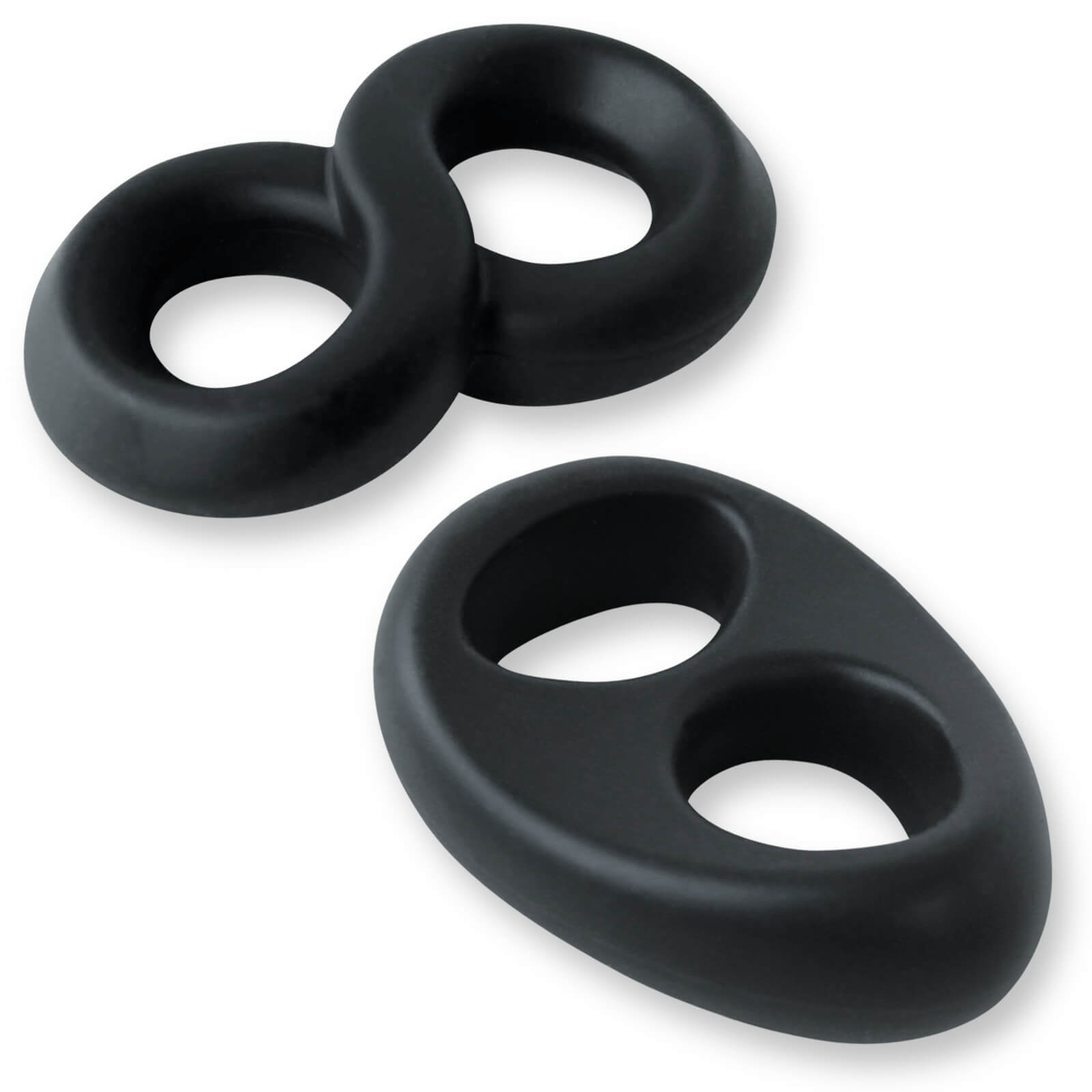 Teardrop & Figure 8 / Black