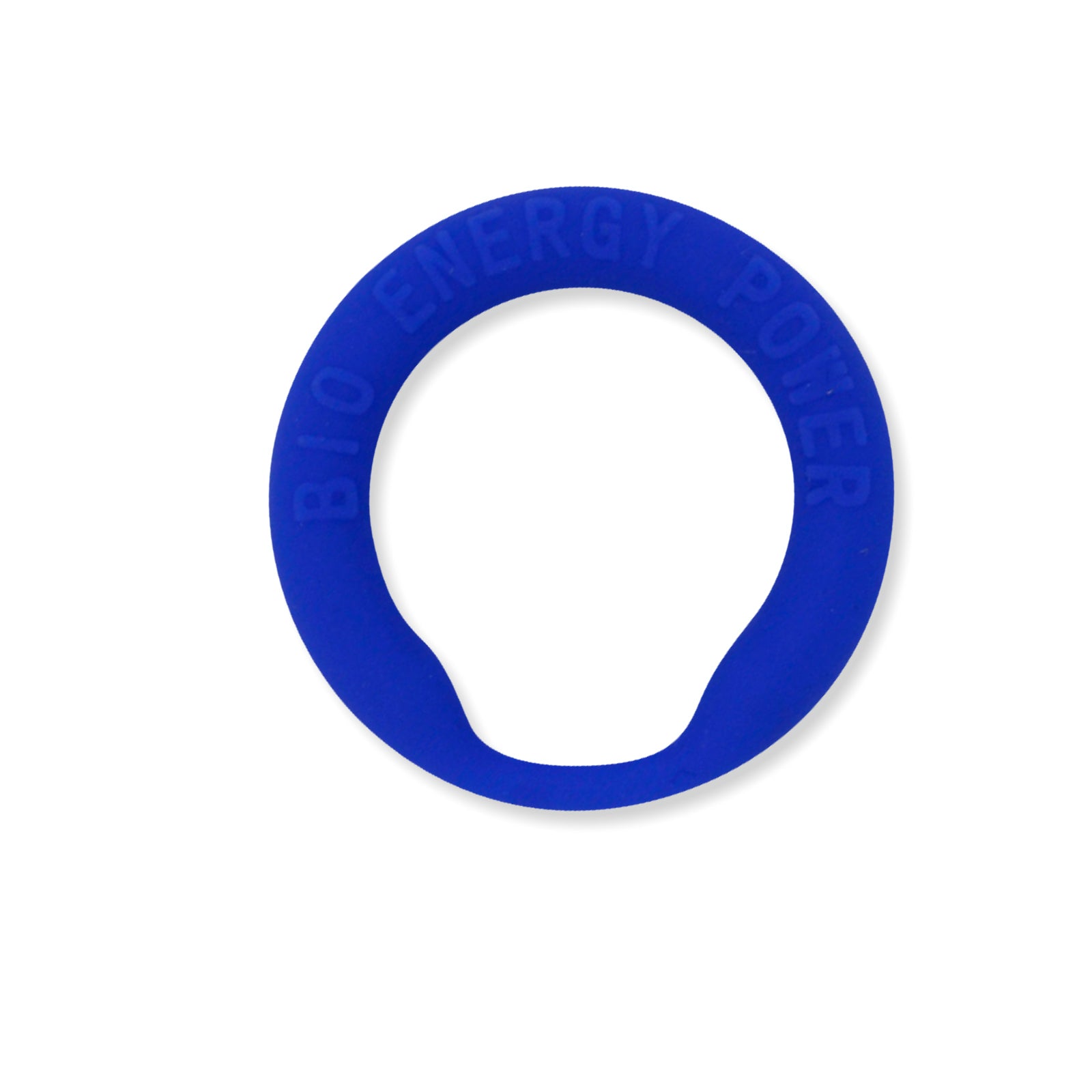 Power Cock Ring Energy Penis Ring Blue Medium ID 24 mm