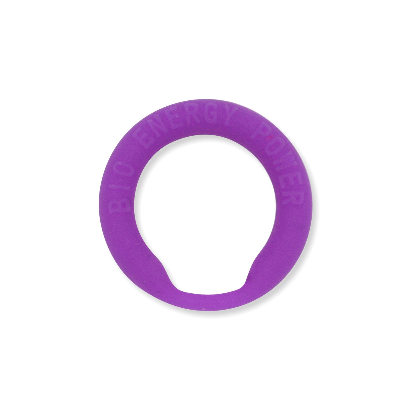 Power Cock Ring Energy Penis Ring Purple Medium ID 24 mm