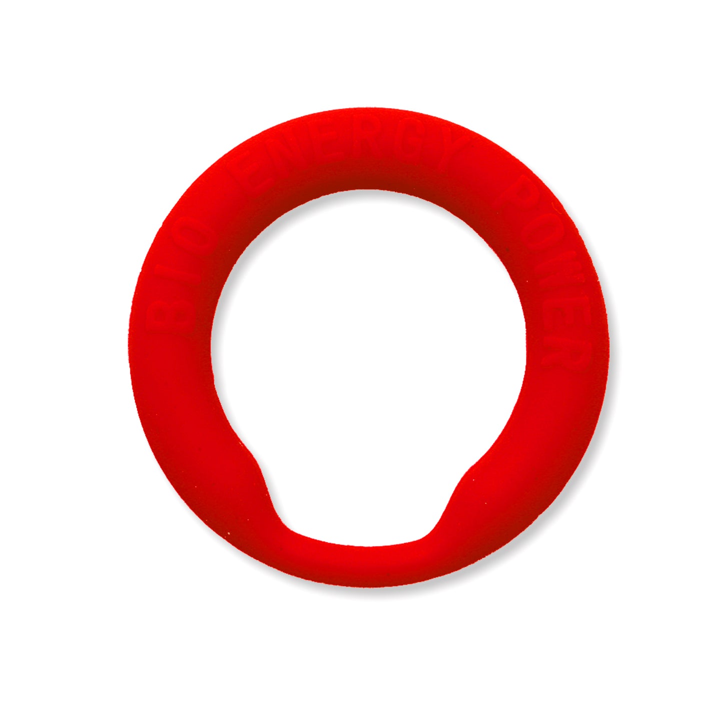 Power Cock Ring Energy Penis Ring Red Medium ID 24 mm