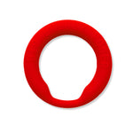 Power Cock Ring Energy Penis Ring Red Medium ID 24 mm