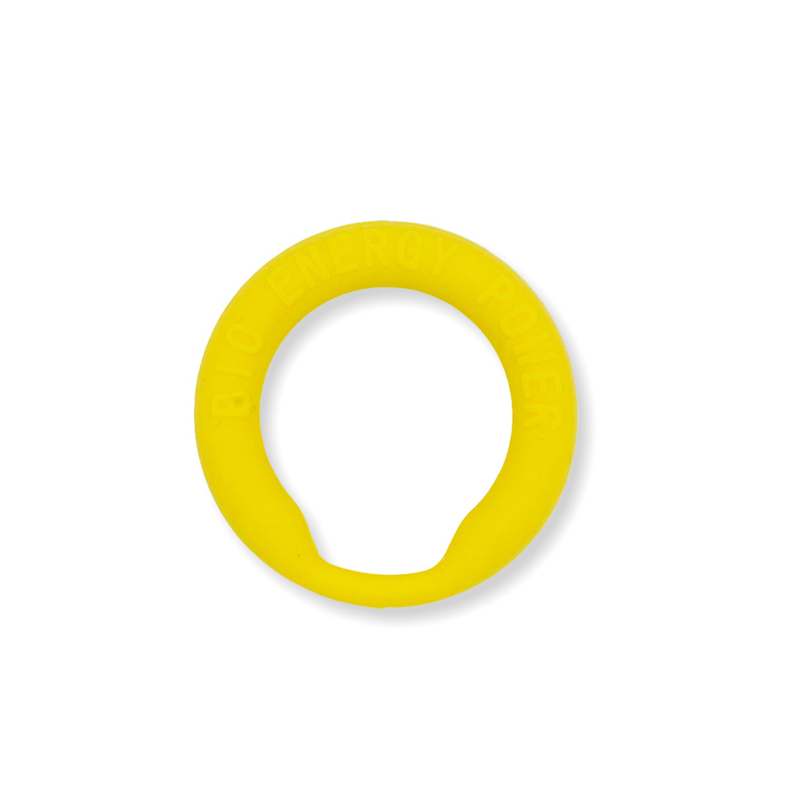Power Cock Ring Energy Penis Ring Yellow Medium ID 24 mm